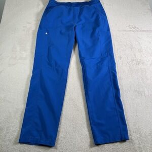 Figs‎ Axim Cargo Scrub Pants Mens Large Technical Collection T2001 Pockets Blue